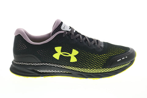 Under Armour HOVR Velociti Trail Mens Black Mesh Athletic Running Shoes