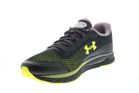 Under Armour HOVR Velociti Trail Mens Black Mesh Athletic Running Shoes