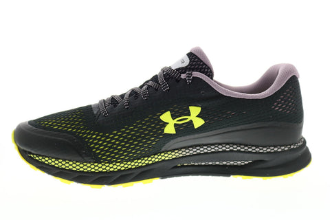 Under Armour HOVR Velociti Trail Mens Black Mesh Athletic Running Shoes