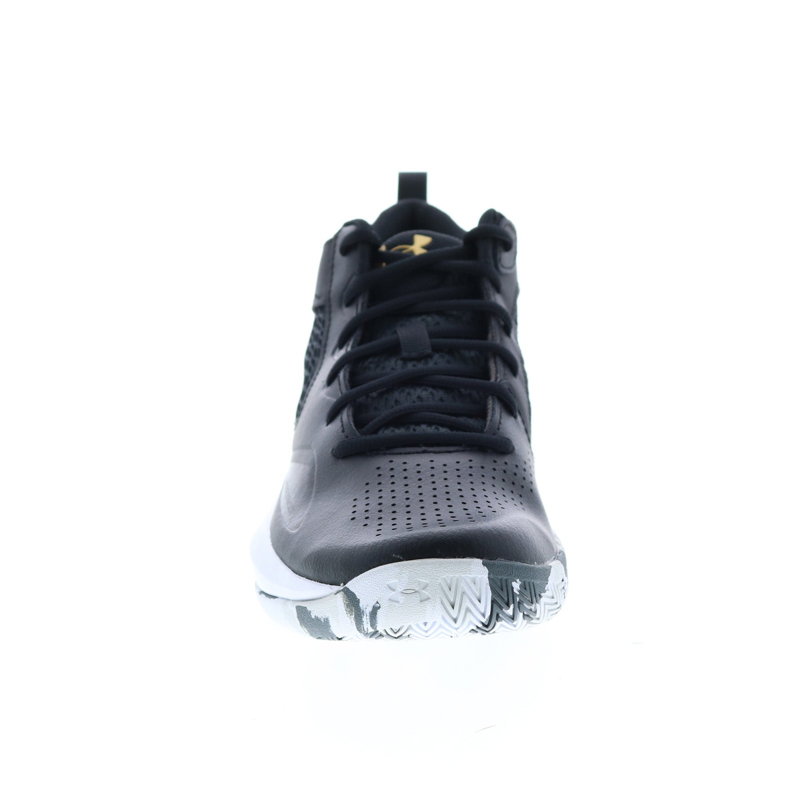 Under Armour Lockdown 5 Mens Black Synthetic Athletic Basketball Shoes 10.5 