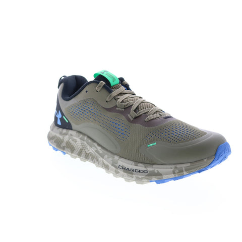 Under Armour Charged Bandit Trail 2 Mens Green Athletic Running Shoes
