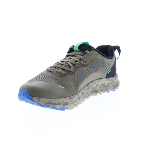 Under Armour Charged Bandit Trail 2 Mens Green Athletic Running Shoes