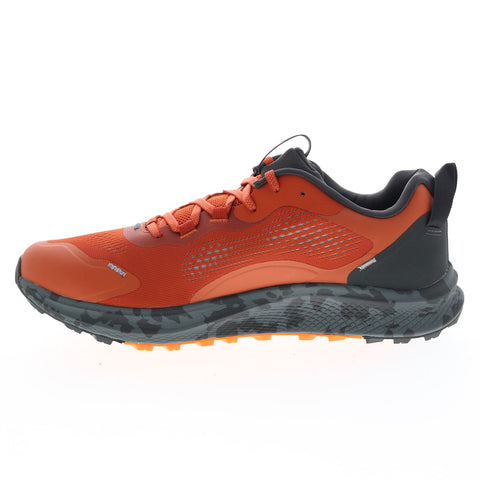 Under Armour Charged Bandit Trail 2 Mens Orange Athletic Running Shoes