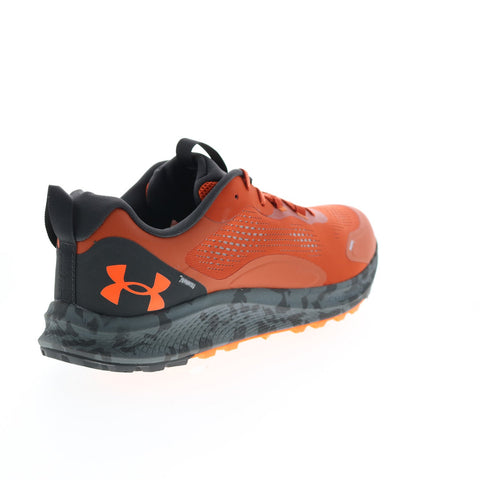 Under Armour Charged Bandit Trail 2 Mens Orange Athletic Running Shoes