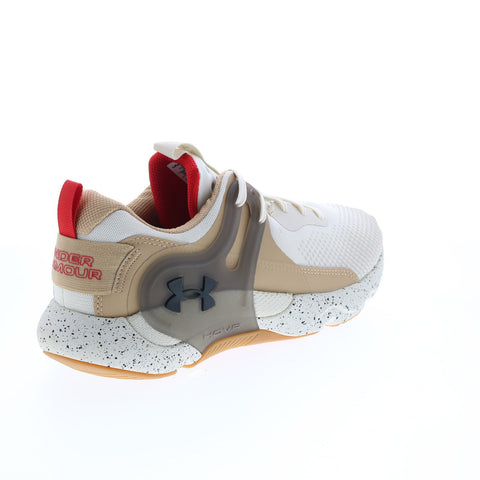 Under Armour HOVR Apex 3 Mens Beige Synthetic Athletic Cross Training Shoes