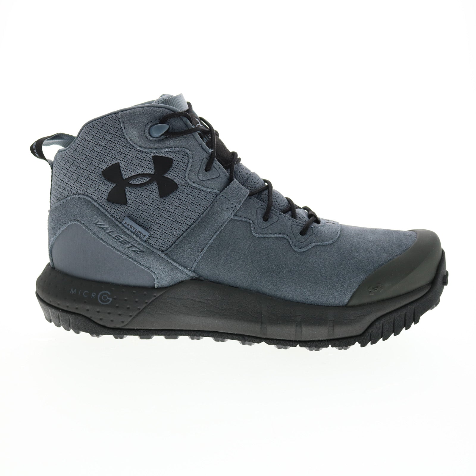 Under Armour MG Valsetz Mid Leather 3024334-101 Mens Gray Tactical