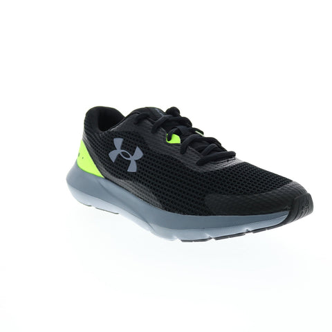 Under Armour Surge 3 3024883-003 Mens Black Mesh Athletic Running Shoes