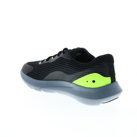 Under Armour Surge 3 3024883-003 Mens Black Mesh Athletic Running Shoes