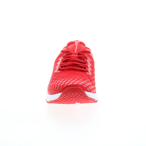 Under Armour Charged Engage 2 Mens Red Canvas Athletic Cross Training Shoes