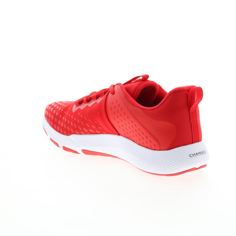 Under Armour Charged Engage 2 Mens Red Canvas Athletic Cross Training Shoes