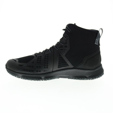 Under Armour Micro G Strikefast Mid 3025575-001 Mens Black Tactical Shoes