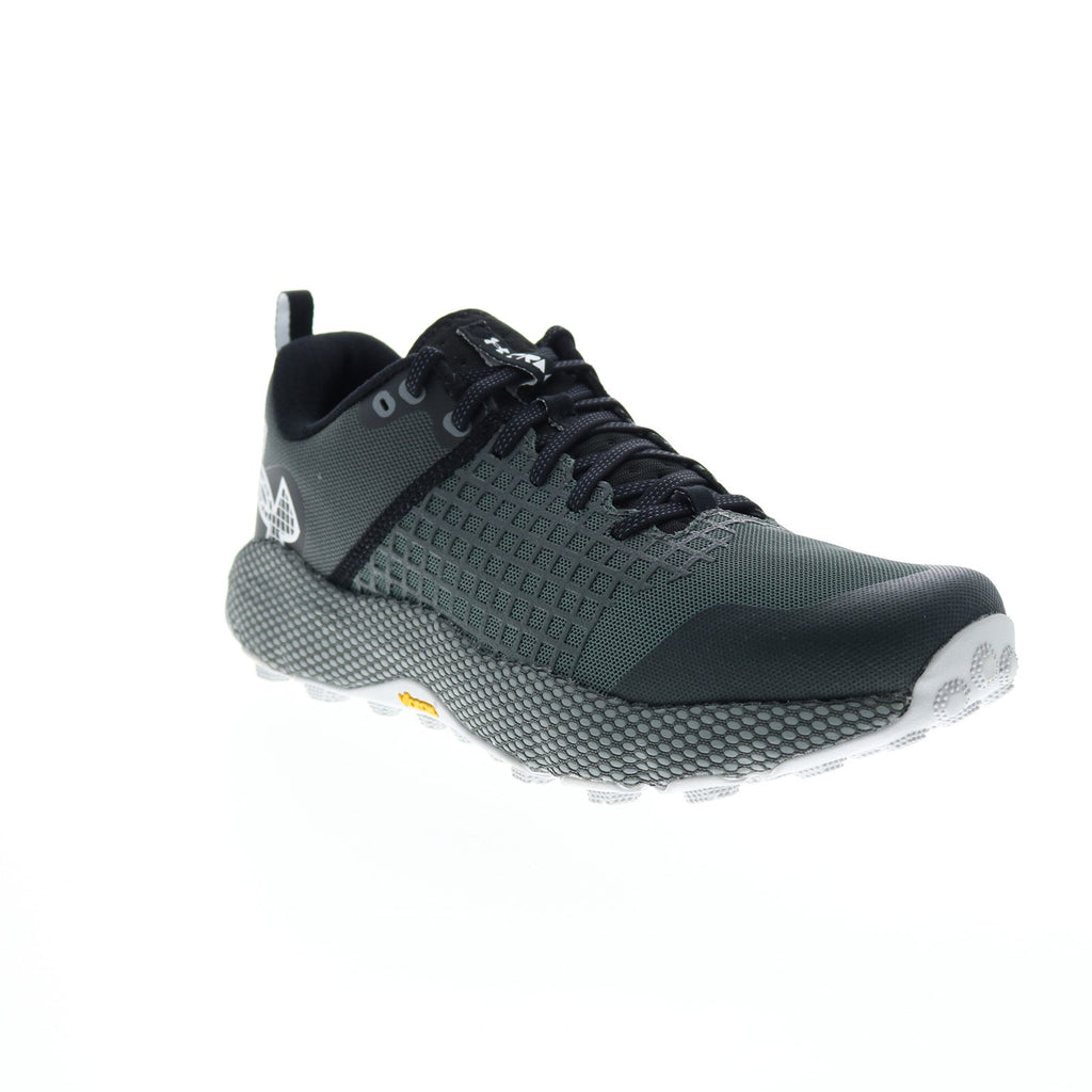 Under Armour HOVR DS Ridge Trail Mens Gray Nylon Athletic Hiking Shoes ...