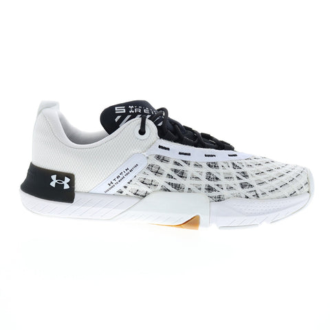 Under Armour TriBase Reign 5 Mens White Athletic Cross Training Shoes