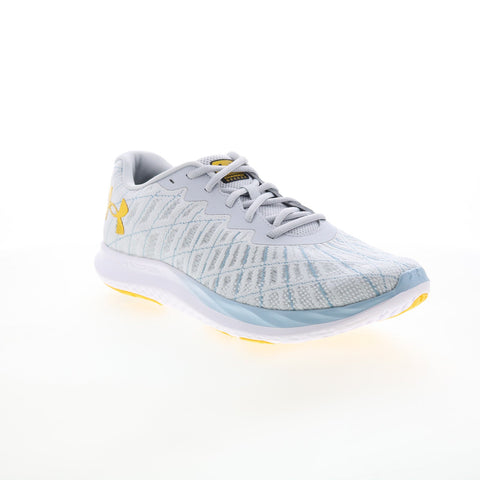 Under Armour Charged Breeze 2 3026135-108 Mens Gray Athletic Running Shoes