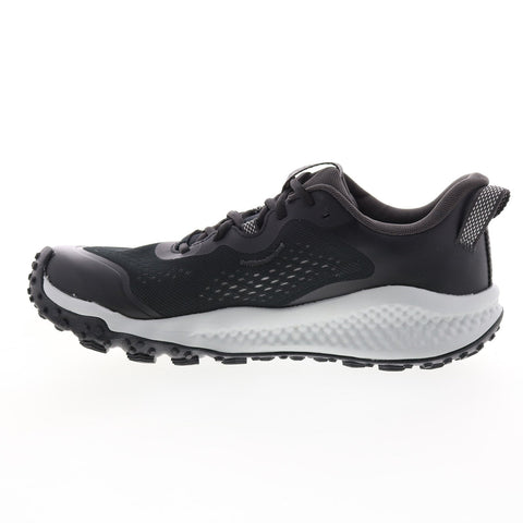 Under Armour Charged Maven Trail Mens Black Canvas Athletic Hiking Shoes