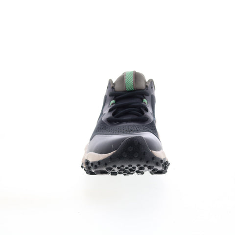 Under Armour Charged Maven Trail Mens Black Canvas Athletic Hiking Shoes