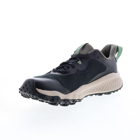 Under Armour Charged Maven Trail Mens Black Canvas Athletic Hiking Shoes