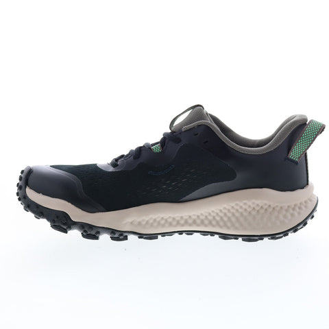 Under Armour Charged Maven Trail Mens Black Canvas Athletic Hiking Shoes