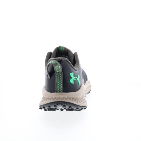 Under Armour Charged Maven Trail Mens Black Canvas Athletic Hiking Shoes