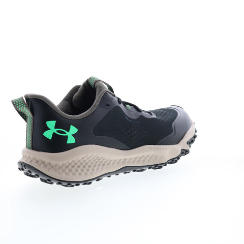 Under Armour Charged Maven Trail Mens Black Canvas Athletic Hiking Shoes