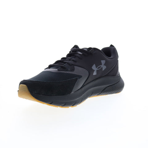 Under Armour HOVR Turbulence LTD Mens Black Canvas Athletic Running Shoes