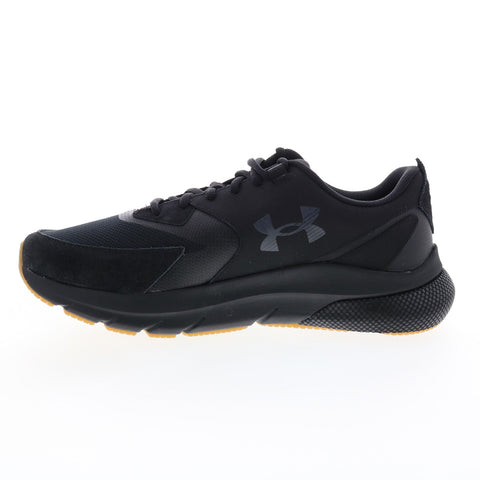 Under Armour HOVR Turbulence LTD Mens Black Canvas Athletic Running Shoes