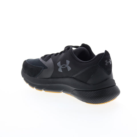 Under Armour HOVR Turbulence LTD Mens Black Canvas Athletic Running Shoes