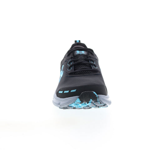 Under Armour Charged Assert 10 Mens Black Canvas Athletic Running Shoes