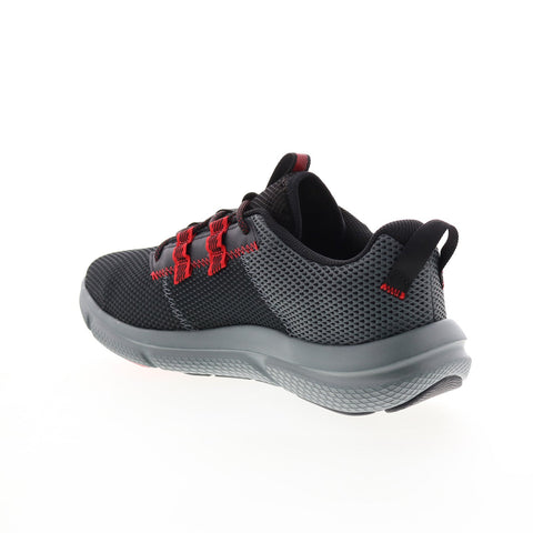 Under Armour Charged Assert 5050 Mens Black Canvas Athletic Running Shoes