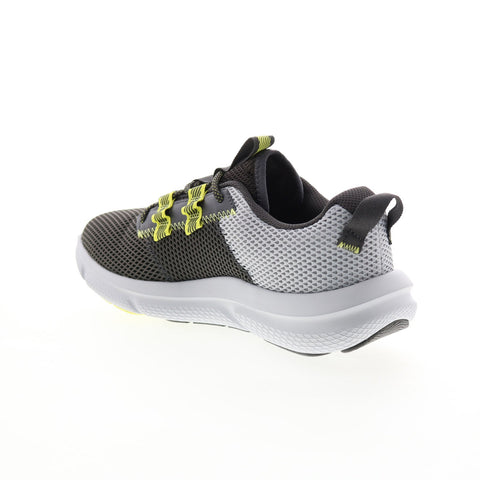 Under Armour Charged Assert 5050 Mens Gray Canvas Athletic Running Shoes