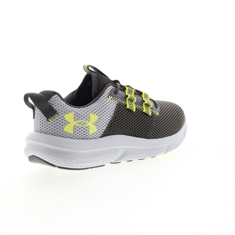 Under Armour Charged Assert 5050 Mens Gray Canvas Athletic Running Shoes