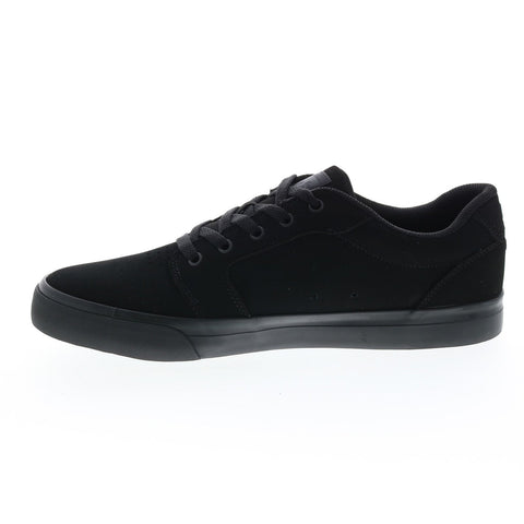 DC Anvil 303190-BB2 Mens Black Nubuck Skate Inspired Sneakers Shoes