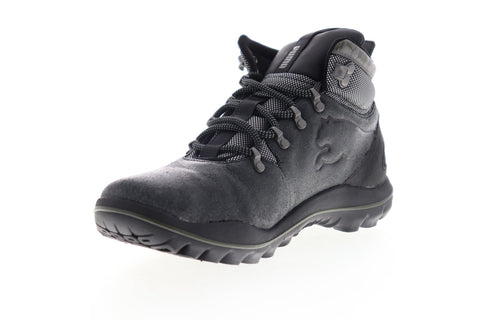 Puma Silicis Mid L 30427804 Mens Black Nubuck Lace Up Low Top Sneakers Shoes