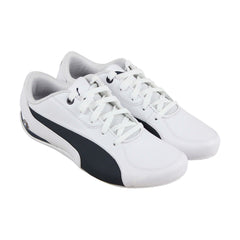 Puma Bmw Ms Drift Cat 5 30578301 Mens White Casual Low Top Sneakers Shoes