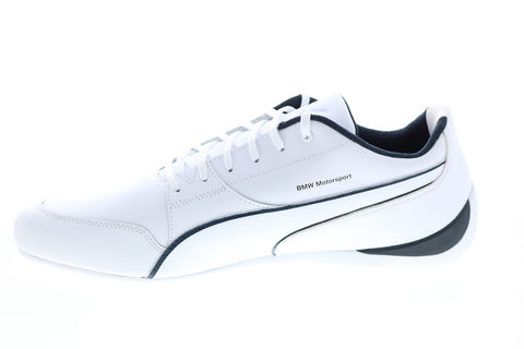 Puma BMW MS Drift Cat 7 Mens White Motorsport Inspired Sneakers Shoes
