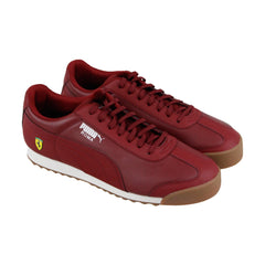 Puma Scuderia Ferrari Roma 30608304 Mens Red Casual Low Top Sneakers Shoes