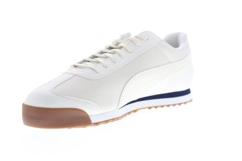 Puma Scuderia Ferrari Roma Mens White Motorsport Low Top Sneakers Shoes