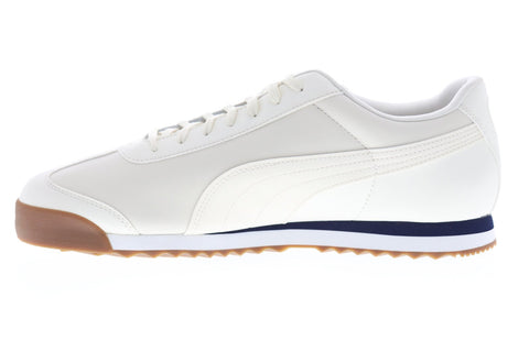 Puma Scuderia Ferrari Roma Mens White Motorsport Low Top Sneakers Shoes