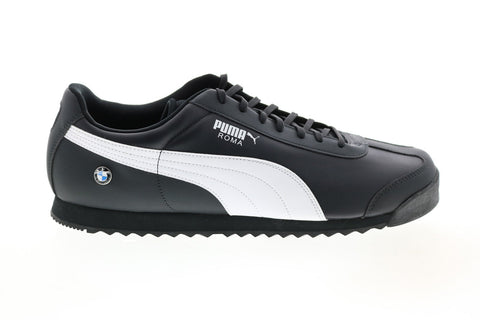 Puma BMW MMS Roma 30619501 Mens Black Motorsport Inspired Sneakers Shoes