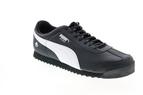 Puma BMW MMS Roma 30619501 Mens Black Motorsport Inspired Sneakers Shoes