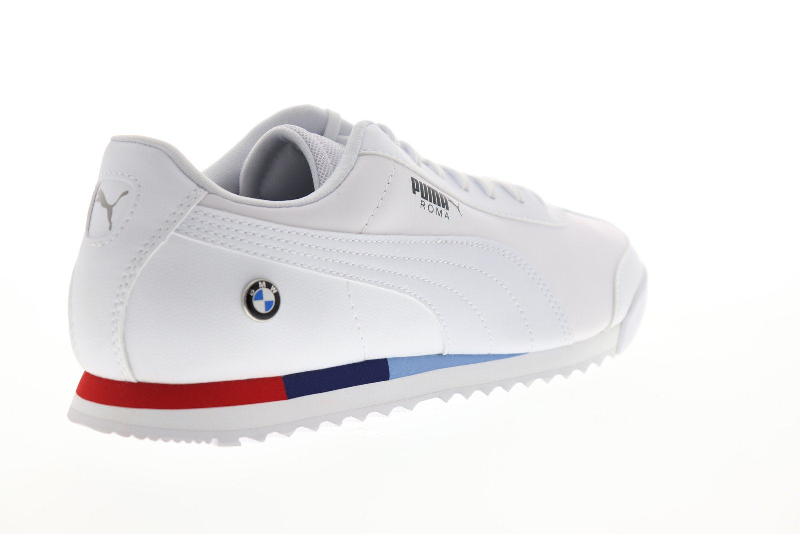 Puma BMW MMS Roma 30619504 Mens White Motorsport Inspired Sneakers Sho ...