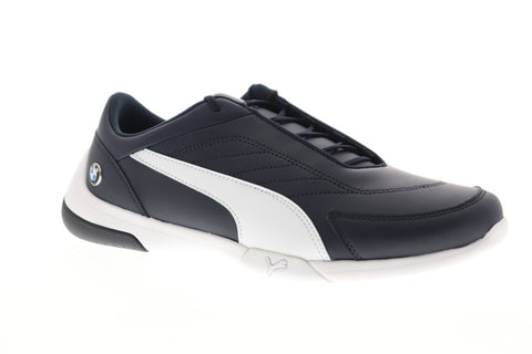 Puma Bmw Mms Kart Cat Iii Mens Blue Synthetic Athletic Lace Up Racing Shoes