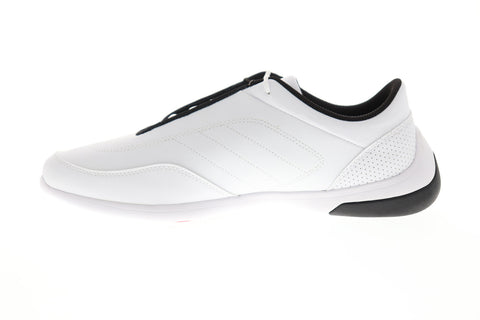 Puma Sf Kart Cat III Mens White Synthetic Athletic Lace Up Racing Shoes