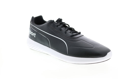 Puma BMW MMS Speed Cat Evo Mens Black Motorsport Inspired Sneakers Shoes