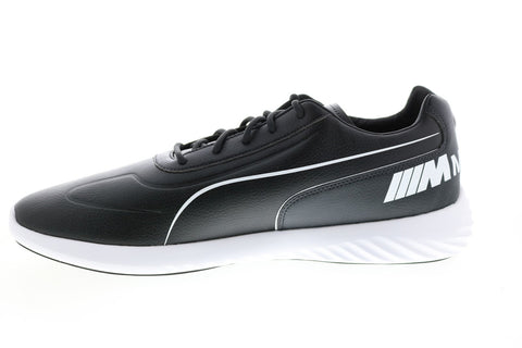 Puma BMW MMS Speed Cat Evo Mens Black Motorsport Inspired Sneakers Shoes