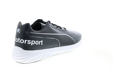 Puma BMW MMS Speed Cat Evo Mens Black Motorsport Inspired Sneakers Shoes