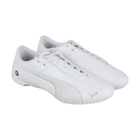 Puma BMW M Motorsport Future Cat Ultra Mens White Lace Up Low Top Sneakers Shoes