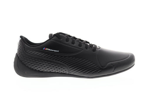 Puma Bmw Mms Drift Cat 7S Ultra Mens Black Leather Athletic Racing Shoes