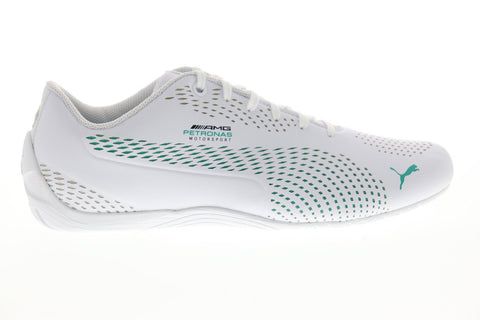 Puma Mercedes MAPM Drift Cat 5 Ultra II Mens White Low Top Racing Shoes