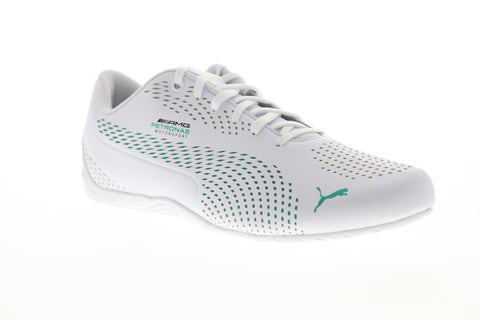 Puma Mercedes MAPM Drift Cat 5 Ultra II Mens White Low Top Racing Shoes